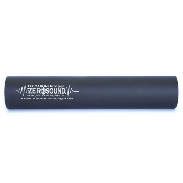Саундмодератор Zerosound Titan INTTEGRI 9 мм резьба 15х1 Black 1011201 фото