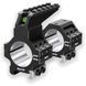 Кільця Discovery Optics 7075 Heavy Duty 30 мм Low на Picatinny, ВН 6.5 мм, з рівнем Z7.2.23.038 фото 1