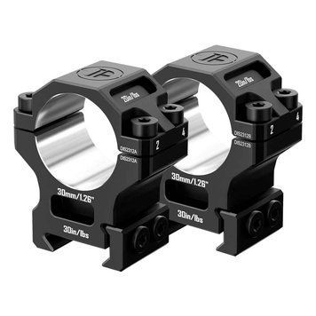 Кольца Discovery Scope Mount Rings 7075AL 30 мм Medium на Picatinny. ВН - 17 мм Z7.2.23.028 фото