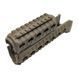 Цівка DLG Tactical DLG-099 для АК-47/74 з 2 планками Picatinny + слотами M-LOK полімер койот Z3.5.23.049 фото 2