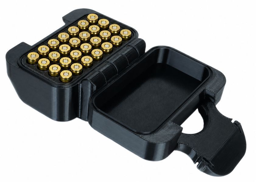 Бокс для патронов Air King .22 LR на 32 шт., черный AirBox22Blk фото