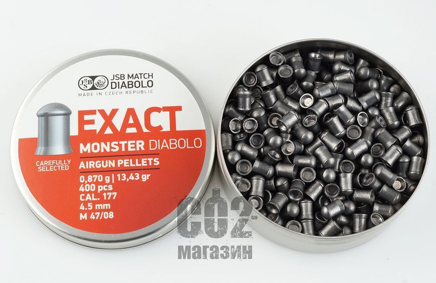 Кулі JSB Diabolo Monster (0.87г, 400 шт) (546278-400) 64084760 фото