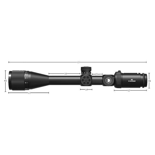 Прицел Discovery Optics MS 6-24x42 AOAC 25.4 мм с подсветкой Z14.6.31.097 фото