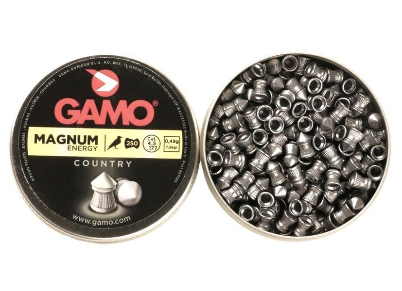 Пули Gamo Magnum Energy (0.49г, 4.5мм, 250шт) 260860570 фото
