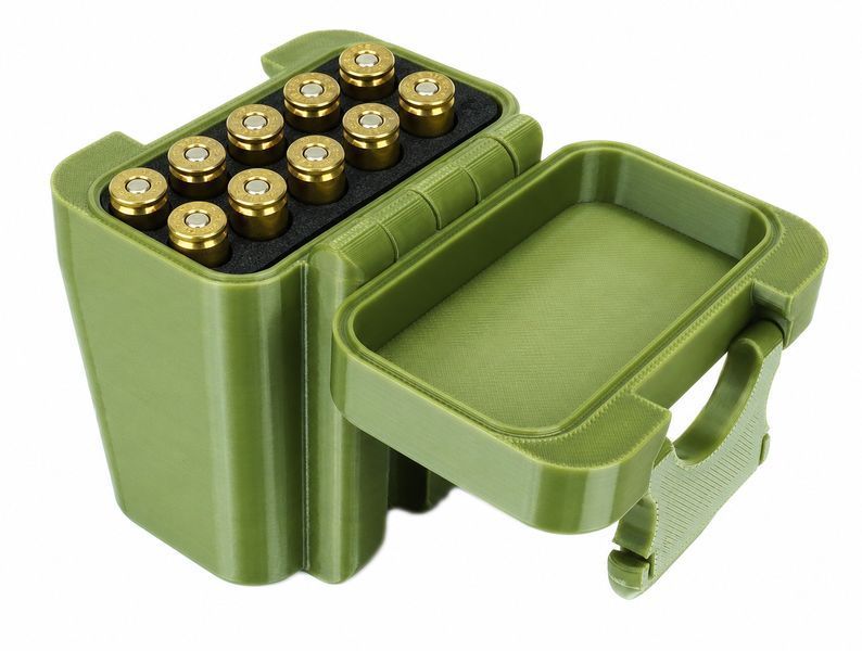 Бокс Air King для патронів калібру .308 на 10 шт., зелений AirBx308Gr фото