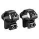 Кольца Discovery Scope Mount Rings 25.4 мм Low на Ласточкин хвост Z7.2.23.006 фото 1