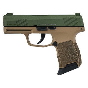Сигнальный пистолет Aksa Arms AK21 CC-06 Sig Sauer P365 AK21 CC-06 Tan/Green фото
