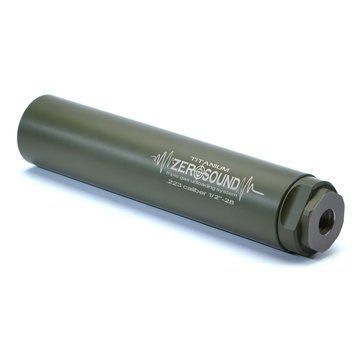 Саундмодератор Zerosound TITAN .223 Rem різьба 1/2-28 оливковий 1010703 фото