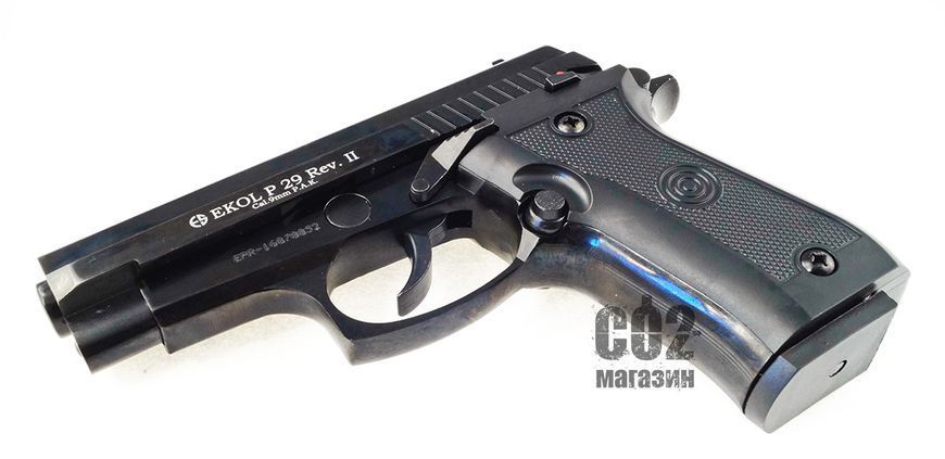 Стартовий пістолет Ekol P29 REVII (black) Z21.2.017 фото