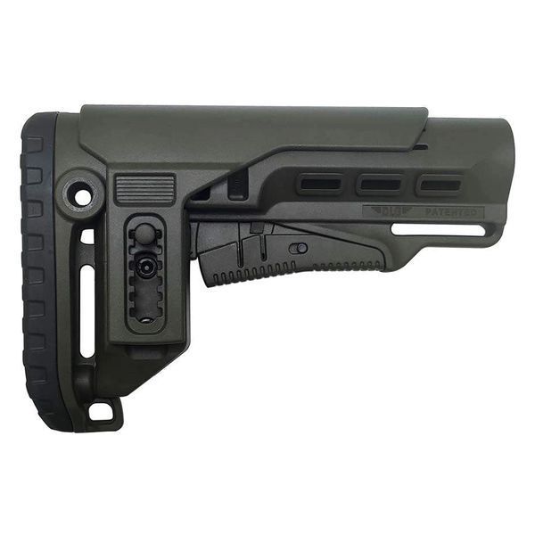 Приклад DLG TBS Tactical PCP Mil-Spec з регульованою щокою, олива Z3.5.23.047 фото