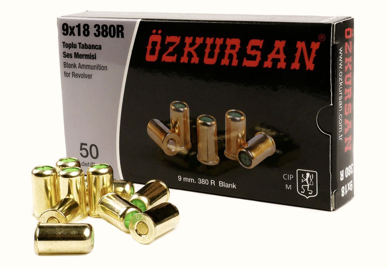 Патрон холостой Ozkursan 9х18 380R (револьверный) 103384680 купить