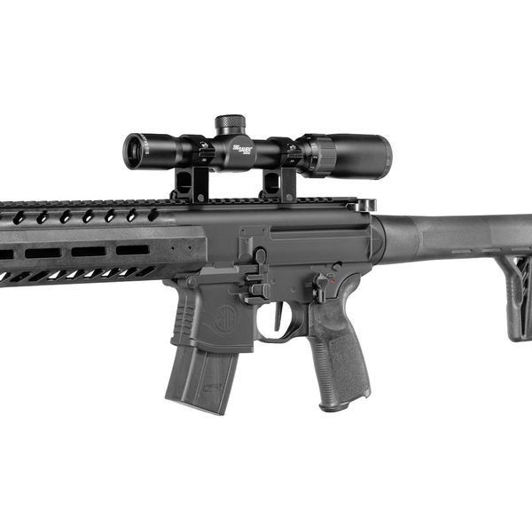 Пневматическая винтовка SIG SAUER MCX AIR RIFLE GEN II с прицелом AIR-MCX-177-G2-BLK-SCOPE фото
