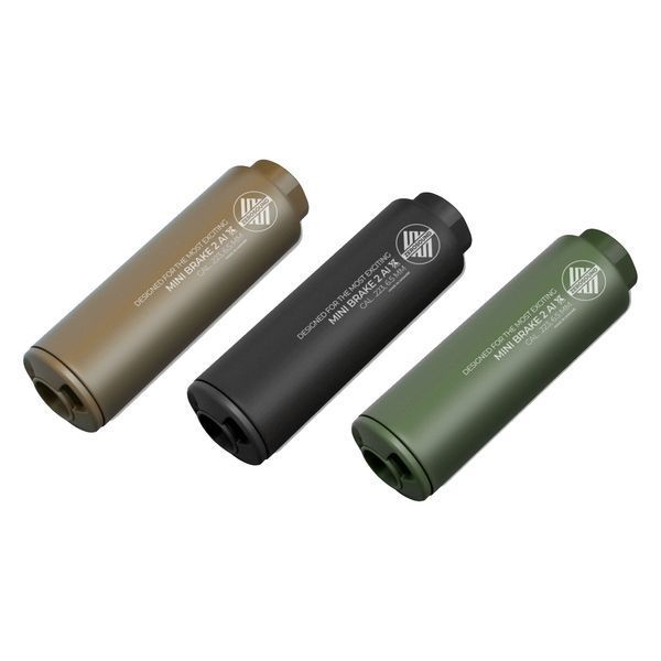 Саундмодератор Zerosound TITAN MINI BRAKE II Al кал. 223 Rem в комплекте с ДТК резьба 1/2-28 FDE 1010302 фото