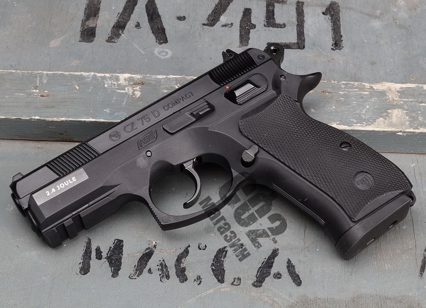 Пневматичний пістолет ASG CZ 75D Compact (16086) 2370.25.22 фото