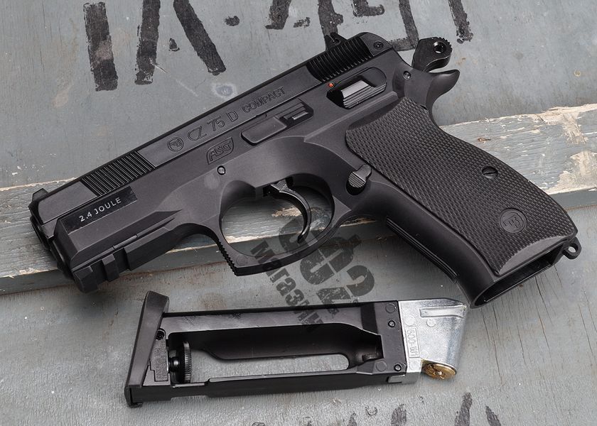 Пневматичний пістолет ASG CZ 75D Compact (16086) 2370.25.22 фото