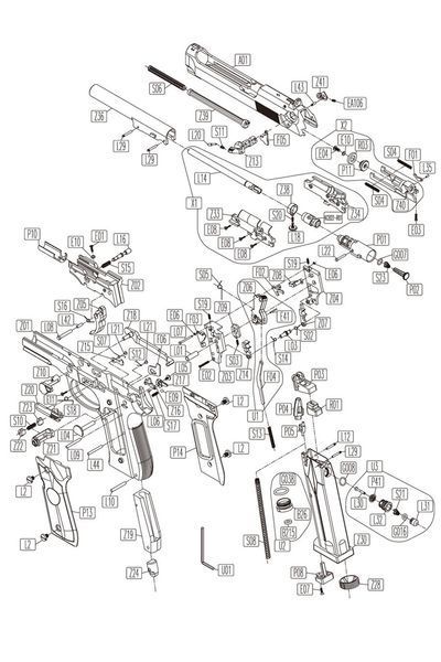 Ремкомплект Кадет для KWC, SAS, Gletcher (високе сідло, 5 кілець) 31898829 фото