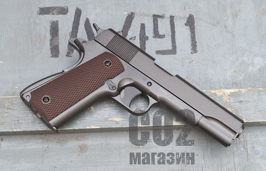 Пистолет пневматический SAS M1911 Pellet 1216765670 фото