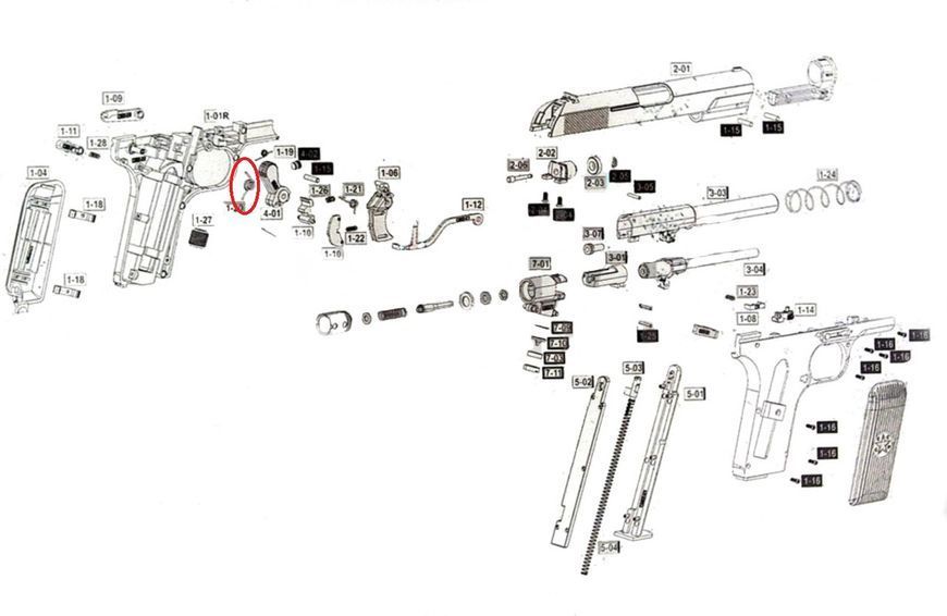 Пружина курка Crosman C-TT, Gletcher TT, Makarov Umarex 1261836932 фото