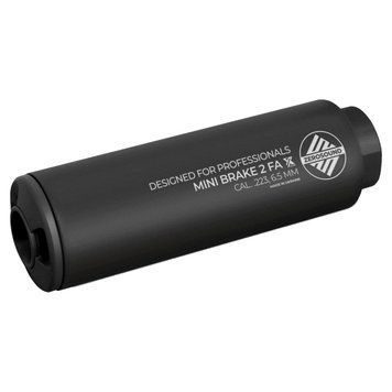 Саундмодератор Zerosound TITAN MINI BRAKE II Full Auto кал. 223 Rem в комплекті з ДГК різьба 14*1 ліва Black 1010404 фото