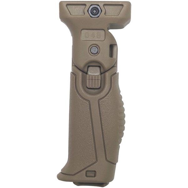 Передняя рукоятка DLG Tactical DLG-048 складная на Picatinny полимер койот Z3.5.23.052 фото