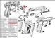Пружина спускового крючка Crosman C11, WinGun 305, Borner C11 1710806150 фото 3
