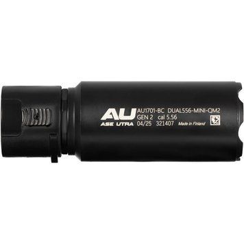 Саундмодератор Ase Utra DUAL556-Mini-QM2 Short Black кал. .224 QM2 3674.05.50 фото
