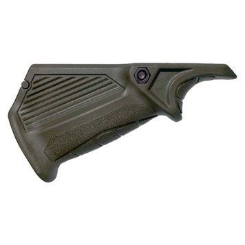 Передня рукоятка-упор DLG Tactical (DLG-049) горизонтальна на Picatinny полімер олива Z3.5.23.012 фото