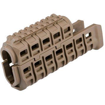 Цевье DLG Tactical DLG-136 для АК-47/74 с планкой Picatinny и слотами M-LOK полимер койот Z3.5.23.083 фото