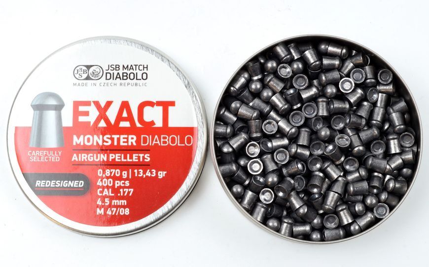 Пули JSB Exact Monster Diablo Redesigned (0.87г, 400шт) 1653058265 фото