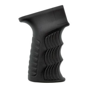 Пистолетная рукоятка DLG Tactical для АК-47/74 полимер обрезиненная, черная Z3.5.23.009 фото