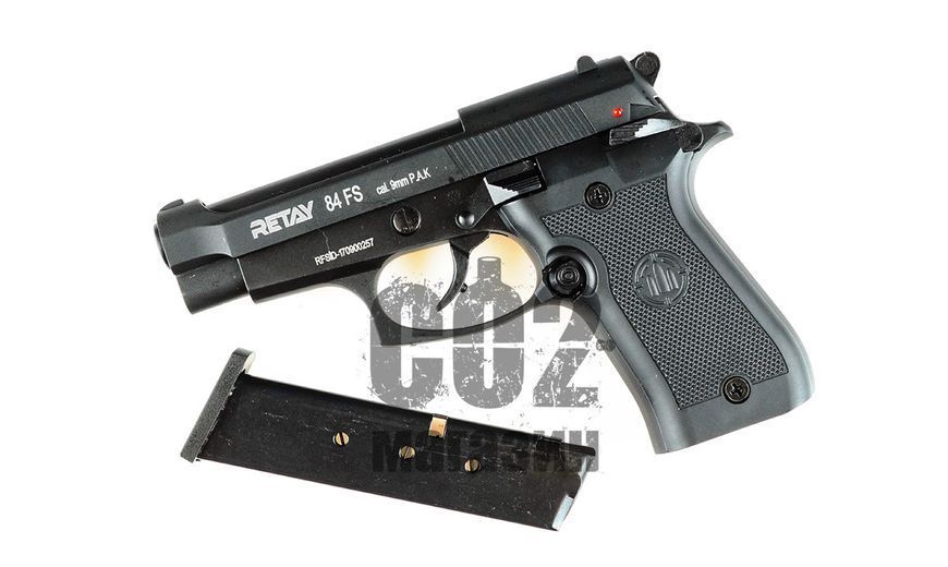 Стартовий пістолет Retay 84FS (R630100B) black 1195.04.22 фото