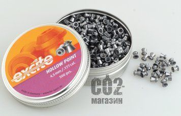 Пули H&N Excite Hollow Point (0.46г, 500 шт) 1320743405 фото