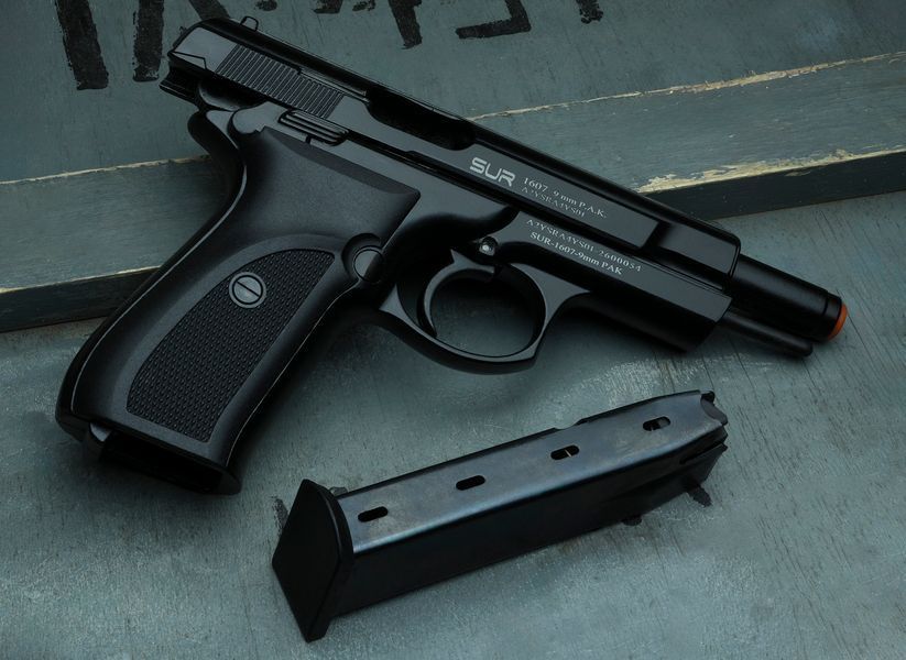 Шумовой пистолет Sur 1607 ANSAR 571 Black Z21.12.006 фото