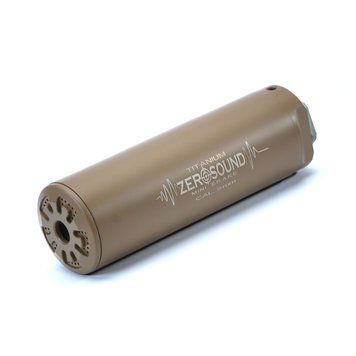 Саундмодератор Zerosound TITAN MINI BRAKE 9 мм різьба 1/2-28 FDE 1010505 фото